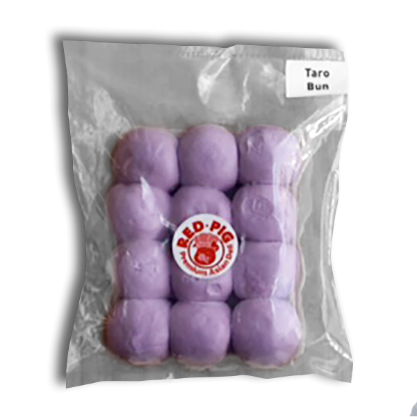 Frozen Taro Cream Bun (16 Pcs/Pack)